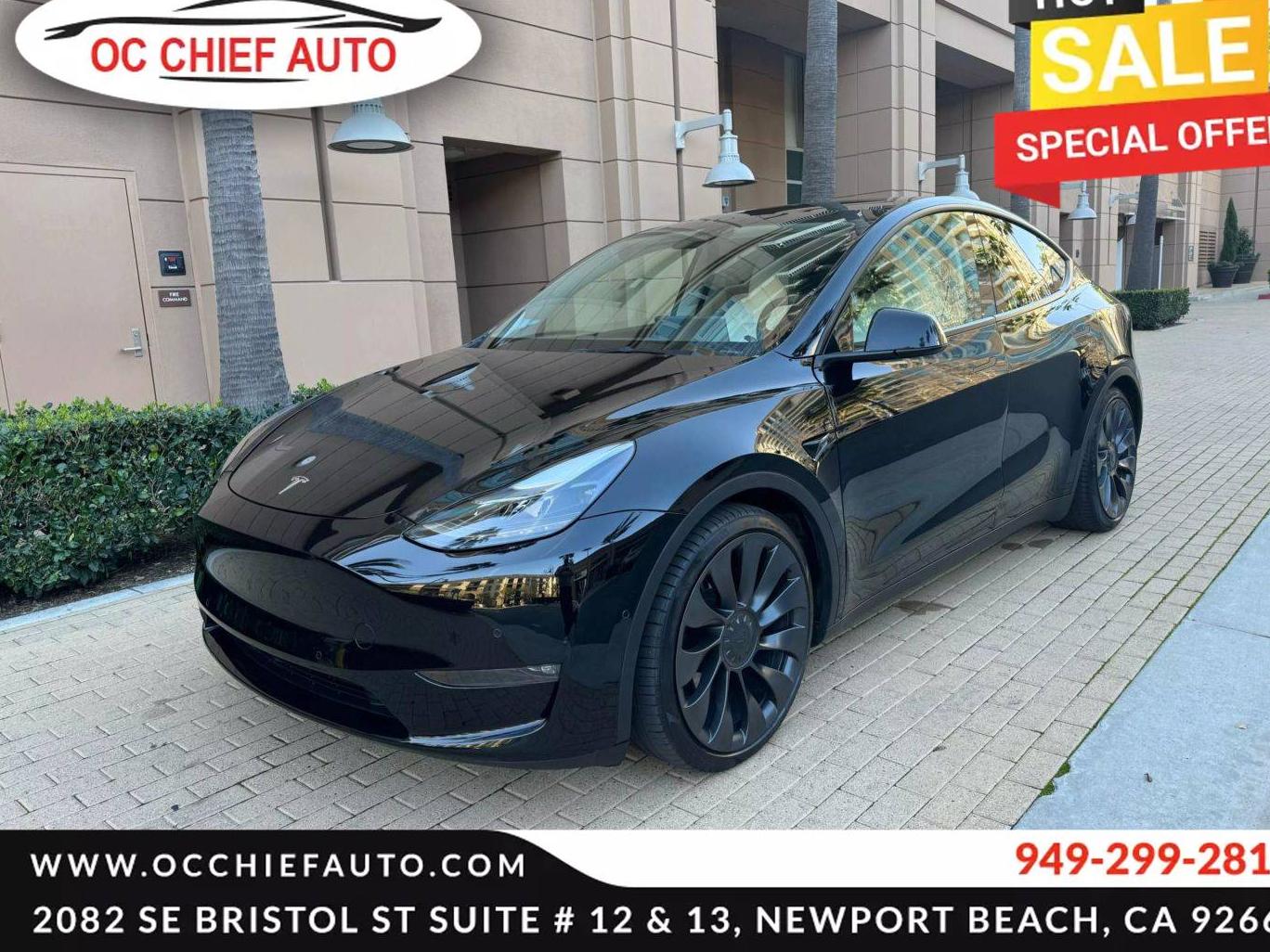 TESLA MODEL Y 2021 5YJYGDEF4MF133807 image